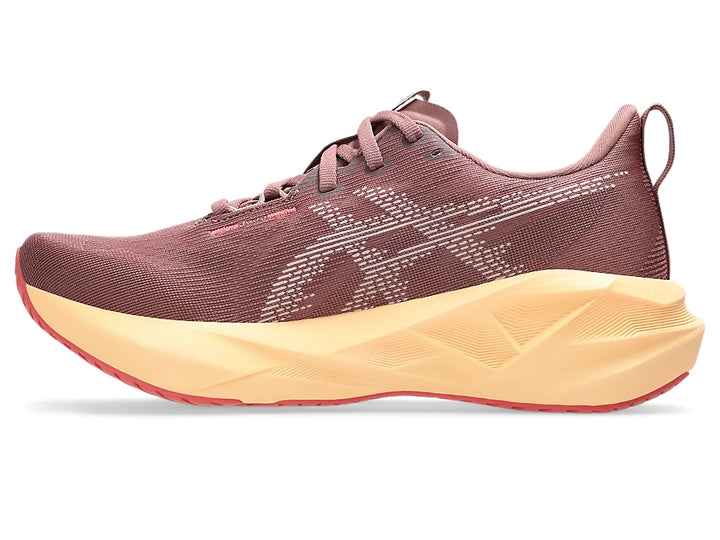 Asics Womens Novablast 5 - Rubble Red/Fawn - Neutral - AW25