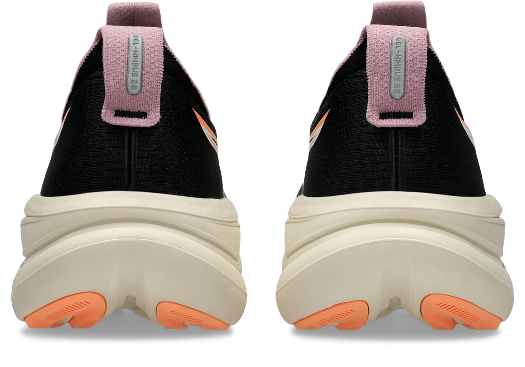 Asics Womens Gel Nimbus 28 - Black/Taro Purple - Neutral - AW26
