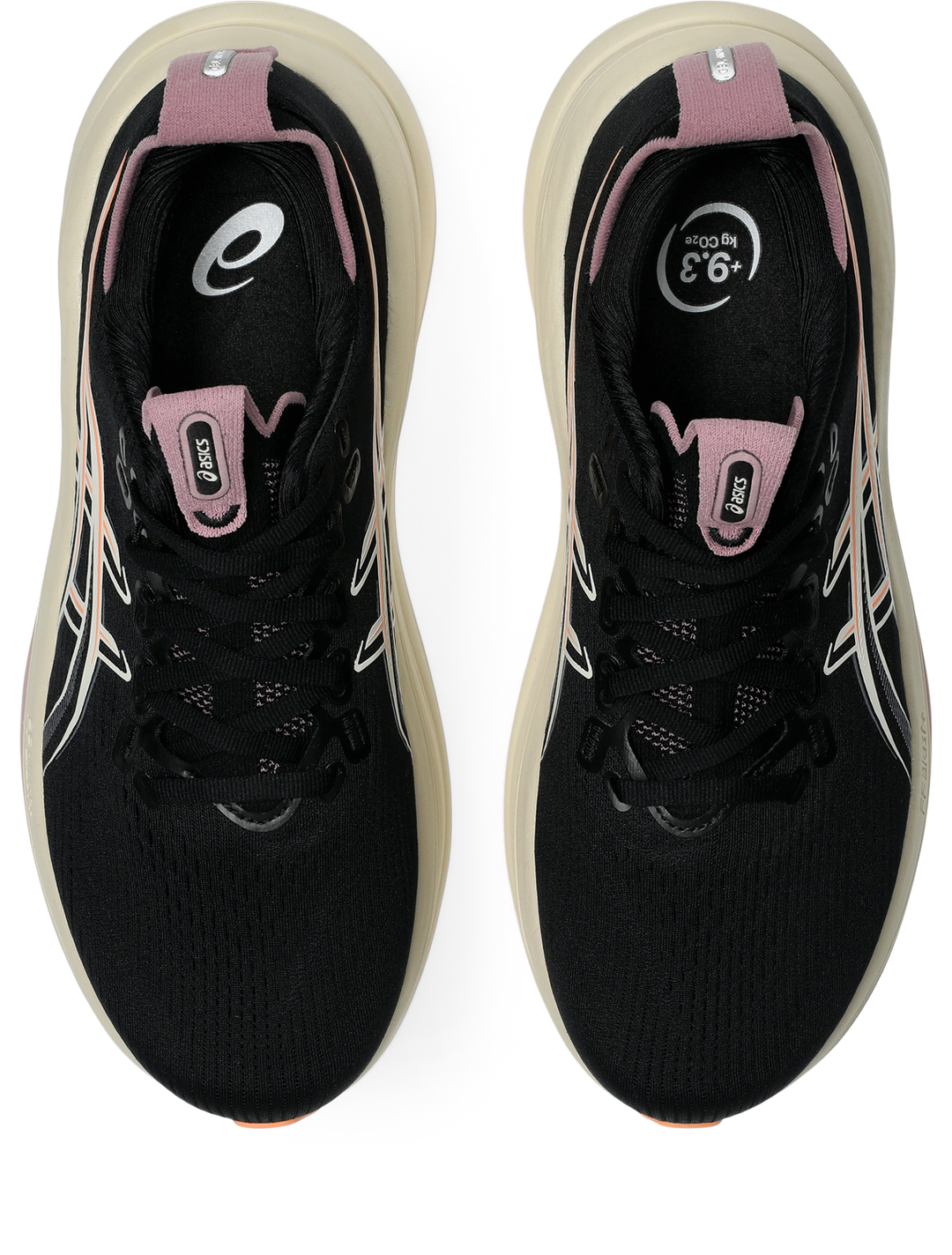 Asics Womens Gel Nimbus 28 - Black/Taro Purple - Neutral - AW26