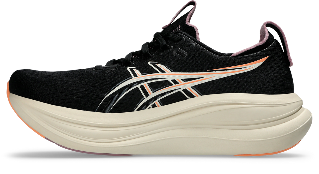 Asics Womens Gel Nimbus 28 - Black/Taro Purple - Neutral - AW26