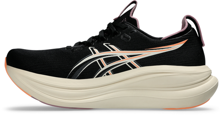 Asics Womens Gel Nimbus 28 - Black/Taro Purple - Neutral - AW26