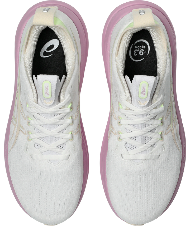 Asics Womens Gel Nimbus 28 - White/Hazy Lilac - Neutral - AW26