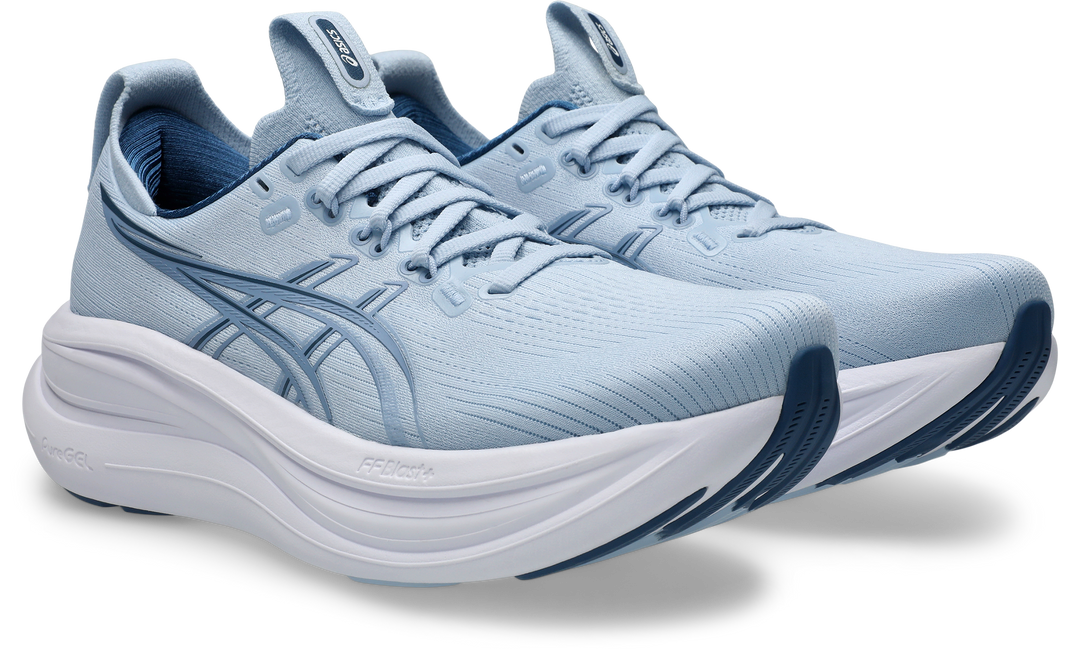 Asics Womens Gel Nimbus 28 - Solid Air/Calm Indigo - Neutral - AW26