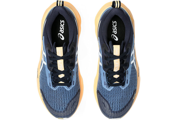 Asics Womens Novablast 5 Lite-Show - Lite-Show/Orange Glow - Neutral - AW25