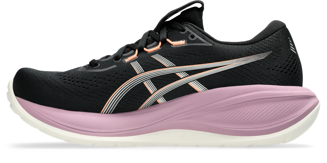 Asics Womens Gel Cumulus 28 - Black/Taro Purple - Neutral - AW26