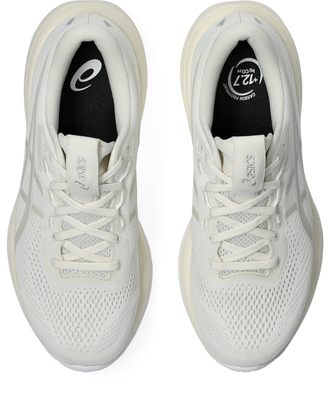 Asics Womens Gel Cumulus 28 - Cream/Glacier Grey - Neutral - AW26