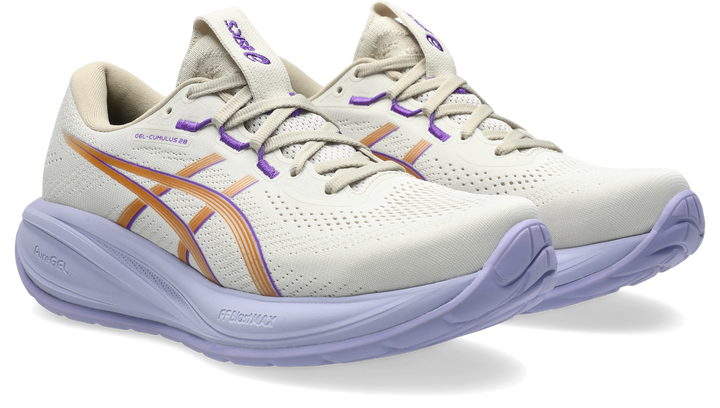 Asics Womens Gel Cumulus 28 - Oatmeal/Fresh Air - Neutral - AW26