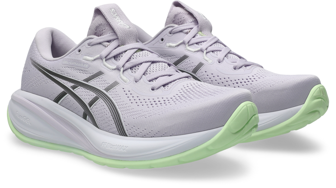 Asics Womens Gel Cumulus 28 - Dahlia/Illuminate Yellow - Neutral - AW26