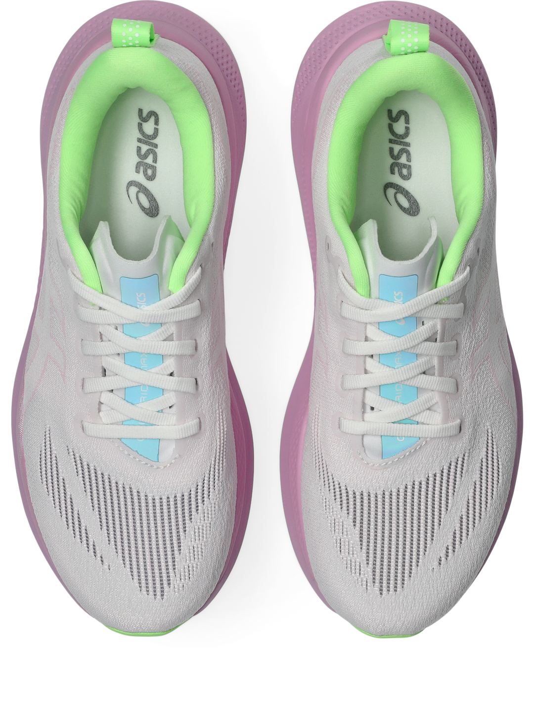 Asics Womens Glideride Max 2 - White/Hazy Lilac - Neutral - AW26