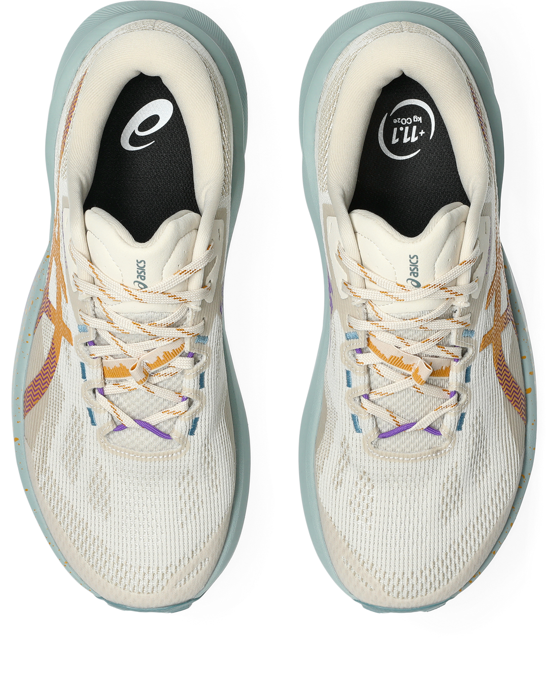 Asics Womens Trabuco 14 - Oatmeal/Sandstorm - Trail - AW26