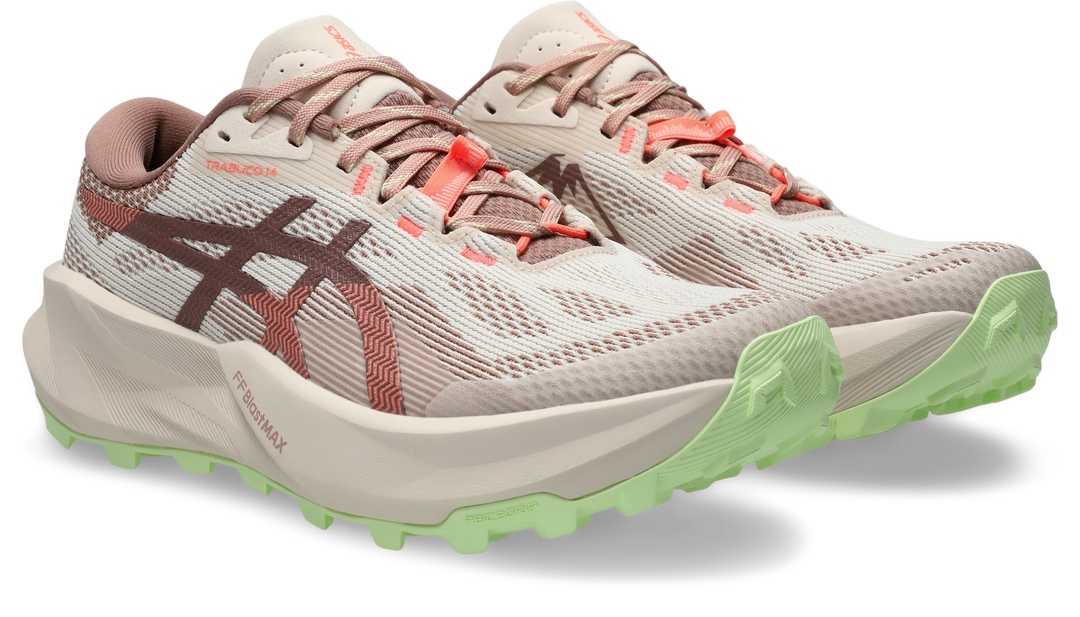 Asics Womens Trabuco 14 - Rose Dust/Umeboshi - Trail - AW26