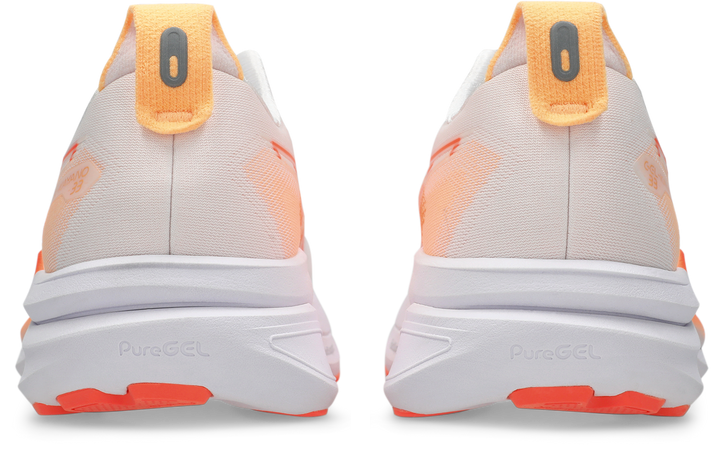 Asics Womens Gel Kayano 33 Ignite - White/Vivid Coral - Stability - AW26