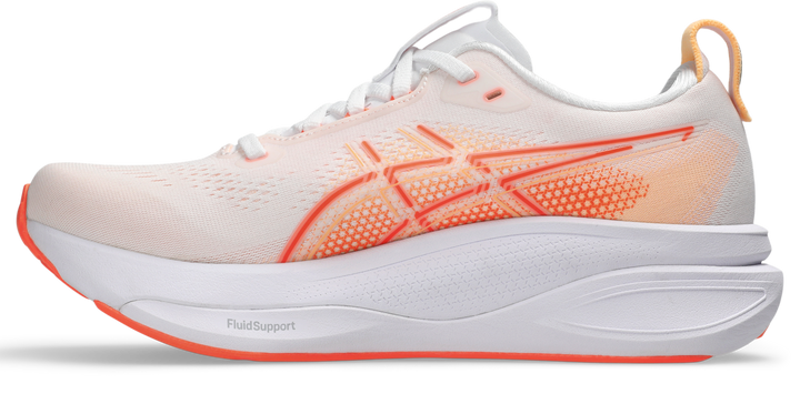 Asics Womens Gel Kayano 33 Ignite - White/Vivid Coral - Stability - AW26