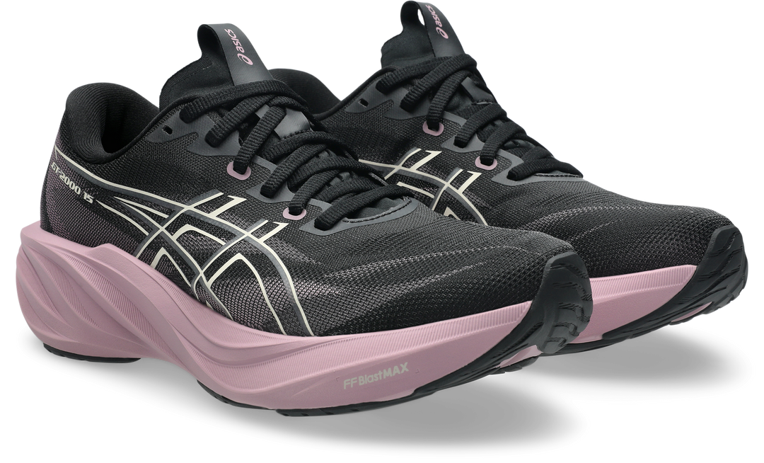 Asics Womens GT-2000 15 - Black/Taro Purple - Stability - AW26