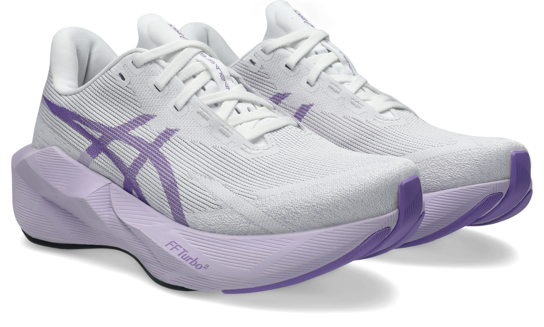 Asics Womens Novablast 6 - White/Murasaki - Neutral - AW26