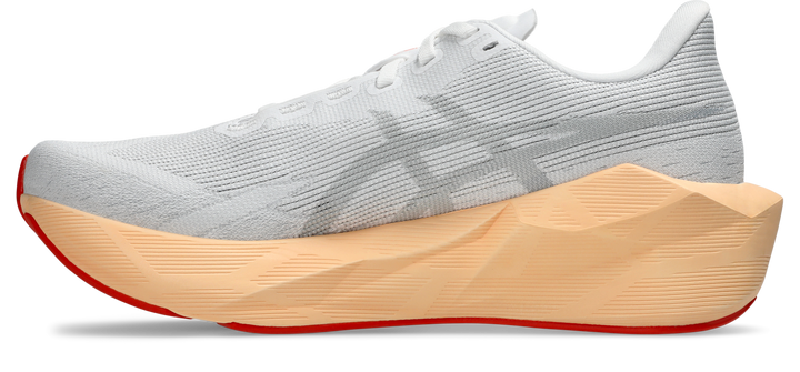 Asics Womens Novablast 6 Ignite - White/Vivid Coral - Neutral - AW26