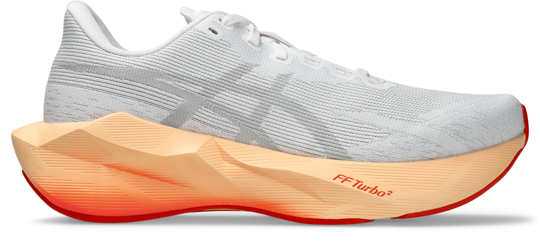 Asics Womens Novablast 6 Ignite - White/Vivid Coral - Neutral - AW26
