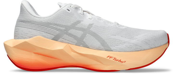 Asics Womens Novablast 6 Ignite - White/Vivid Coral - Neutral - AW26