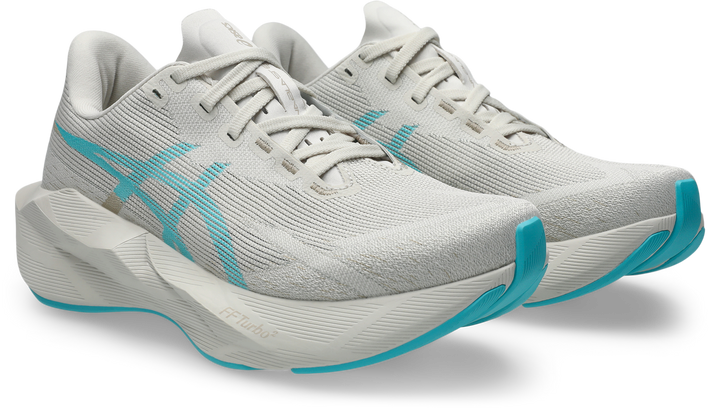 Asics Womens Novablast 6 - Soft Oat/Energy Aqua - Neutral - AW26