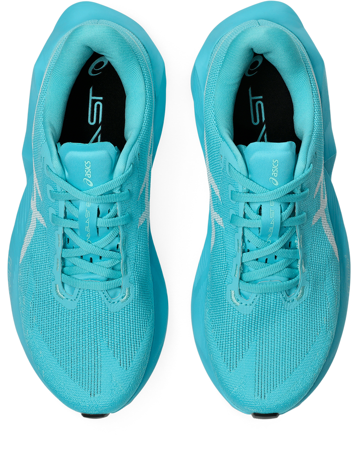 Asics Womens Novablast 6 - Energy Aqua/White - Neutral - AW26