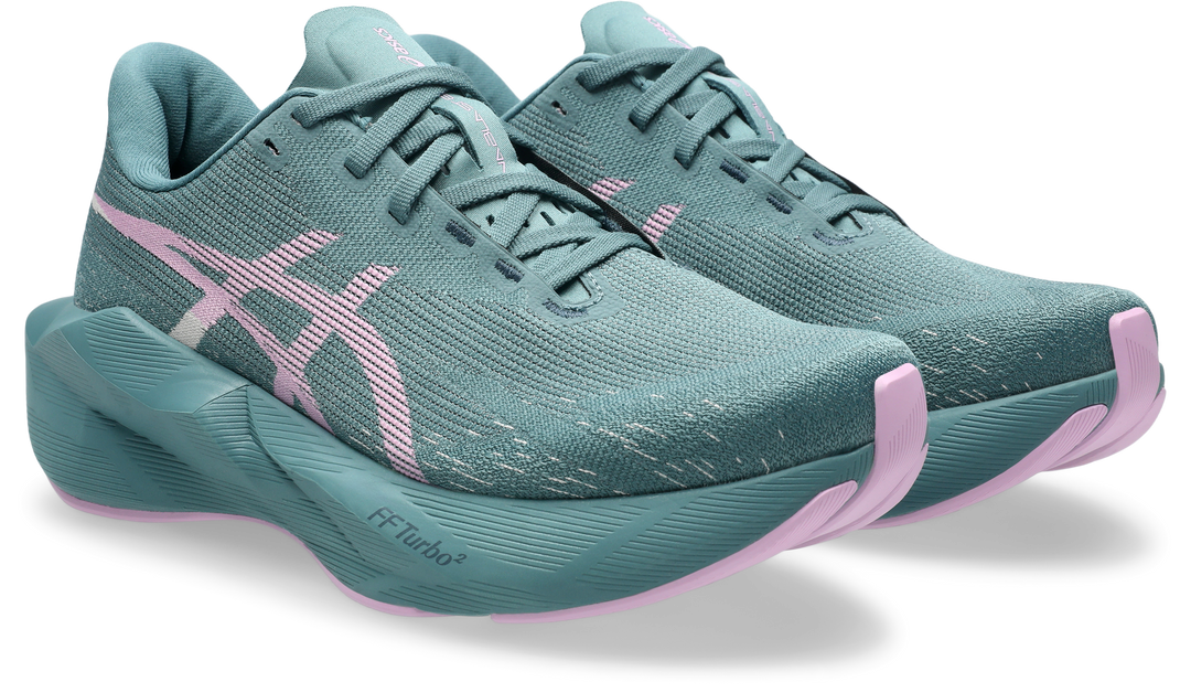Asics Womens Novablast 6 - Foggy Teal/Hazy Lilac - Neutral - AW26