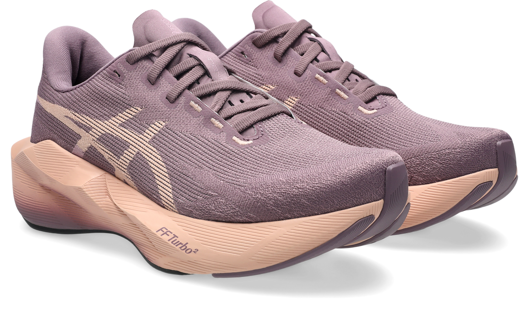 Asics Womens Novablast 6 - Dusty Mauve/Cantaloupe - Neutral - AW26