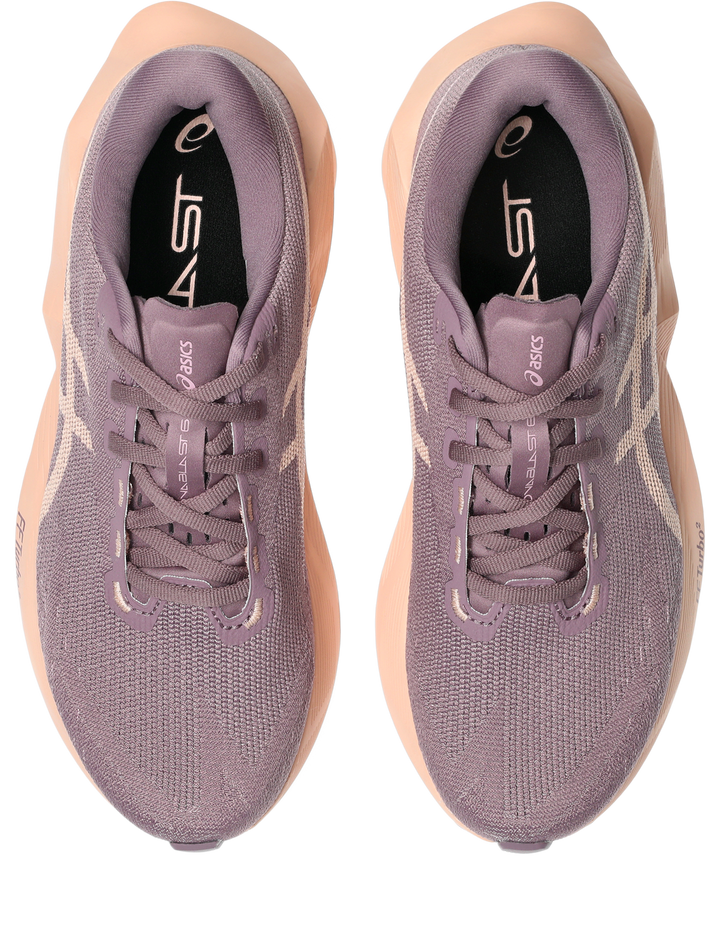 Asics Womens Novablast 6 - Dusty Mauve/Cantaloupe - Neutral - AW26