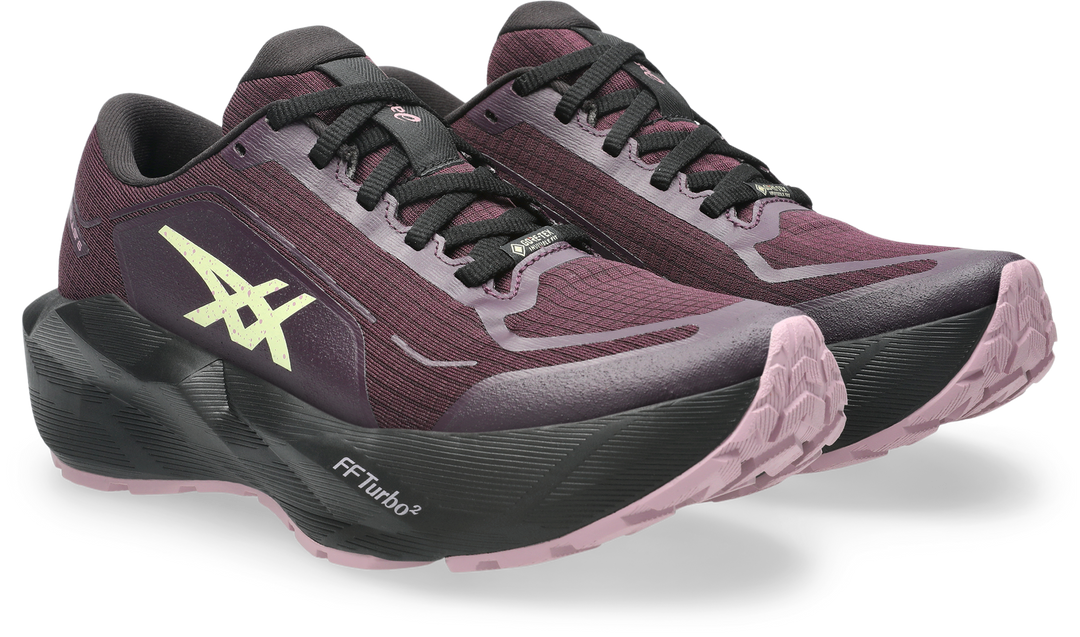 Asics Womens Novablast 6 GTX - Dark Aubergine/Black - Neutral - AW26
