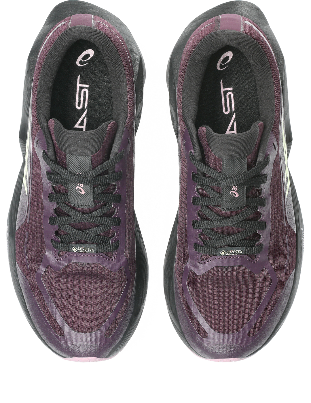 Asics Womens Novablast 6 GTX - Dark Aubergine/Black - Neutral - AW26