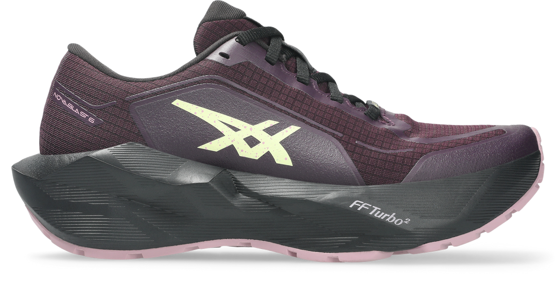 Asics Womens Novablast 6 GTX - Dark Aubergine/Black - Neutral - AW26