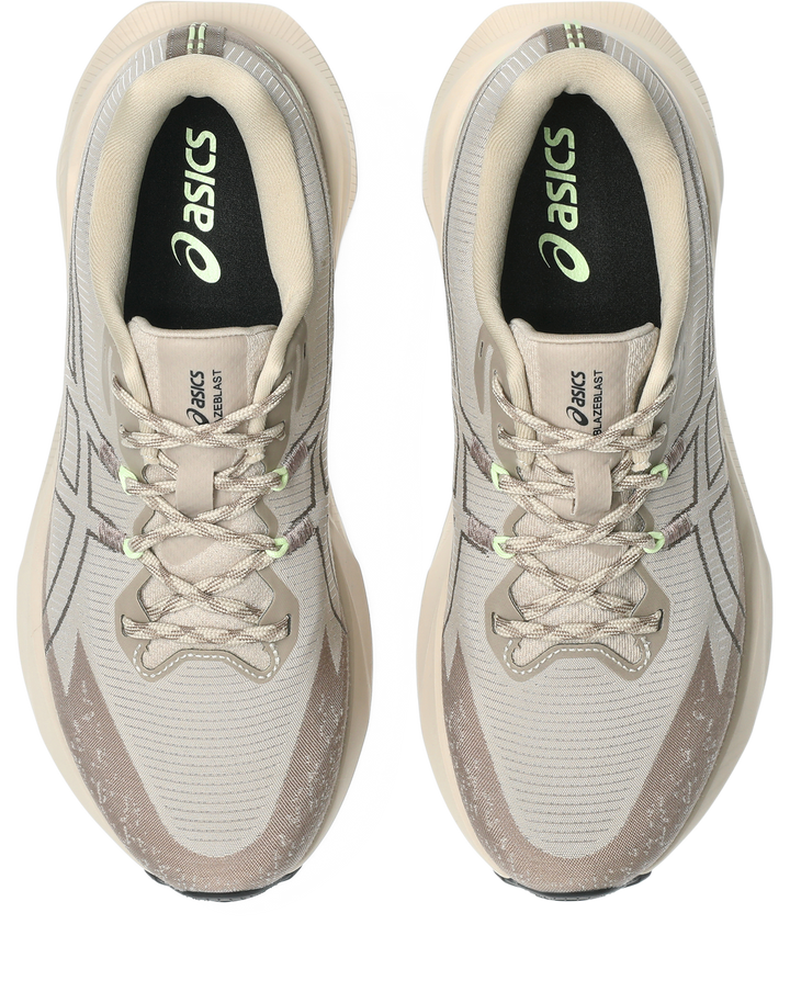 Asics Womens Blazeblast - Simply Taupe/Illuminate Yellow - Neutral - AW26