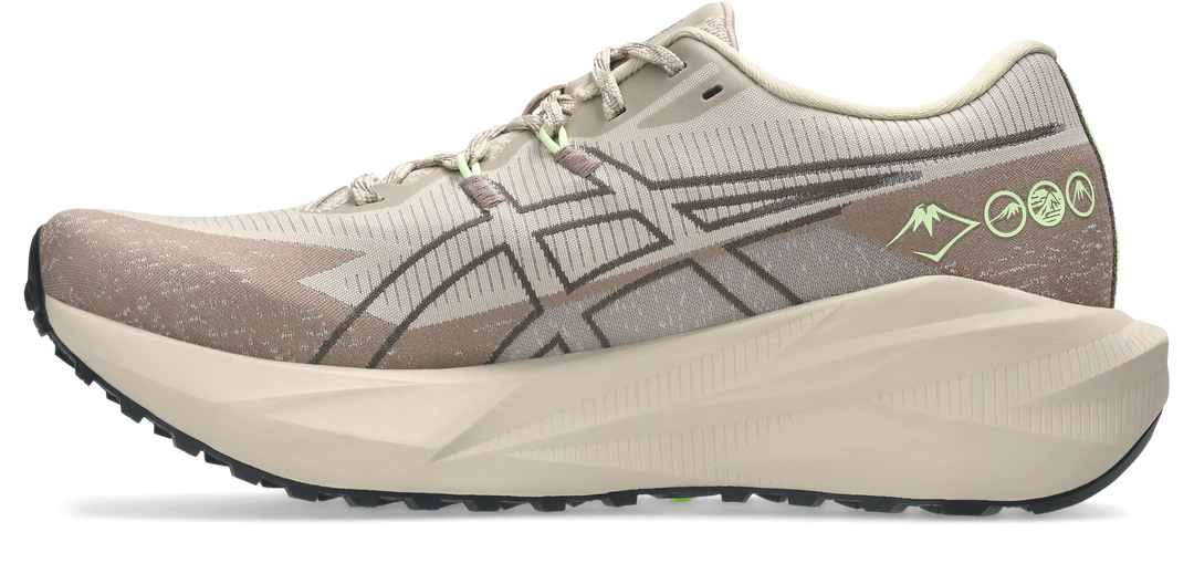 Asics Womens Blazeblast - Simply Taupe/Illuminate Yellow - Neutral - AW26