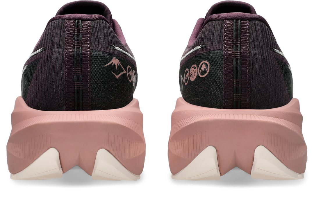 Asics Womens Blazeblast - Dark Aubergine/Rose Dust - Neutral - AW26