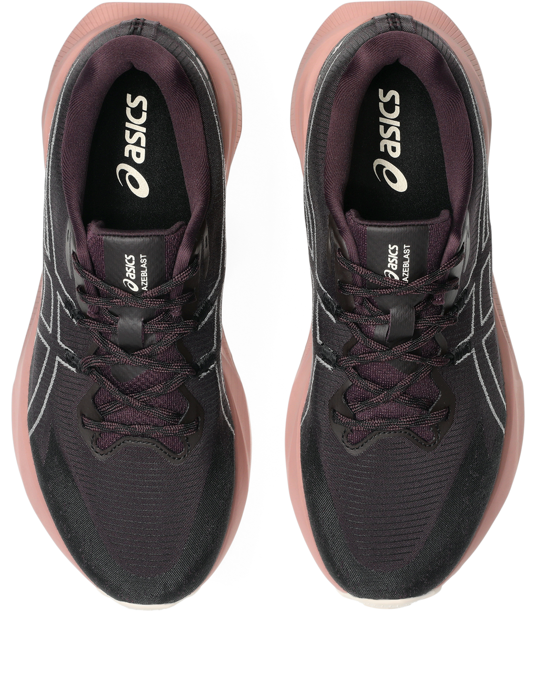 Asics Womens Blazeblast - Dark Aubergine/Rose Dust - Neutral - AW26