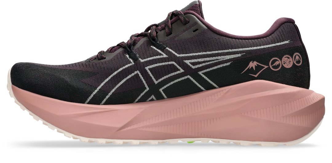 Asics Womens Blazeblast - Dark Aubergine/Rose Dust - Neutral - AW26