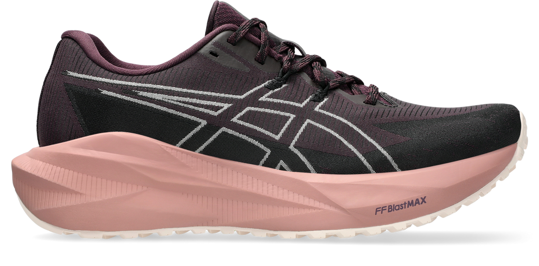 Asics Womens Blazeblast - Dark Aubergine/Rose Dust - Neutral - AW26