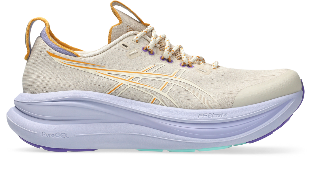 Asics Womens Gel Nimbus 28 TR - Simply Taupe/Fresh Air - Neutral - AW26