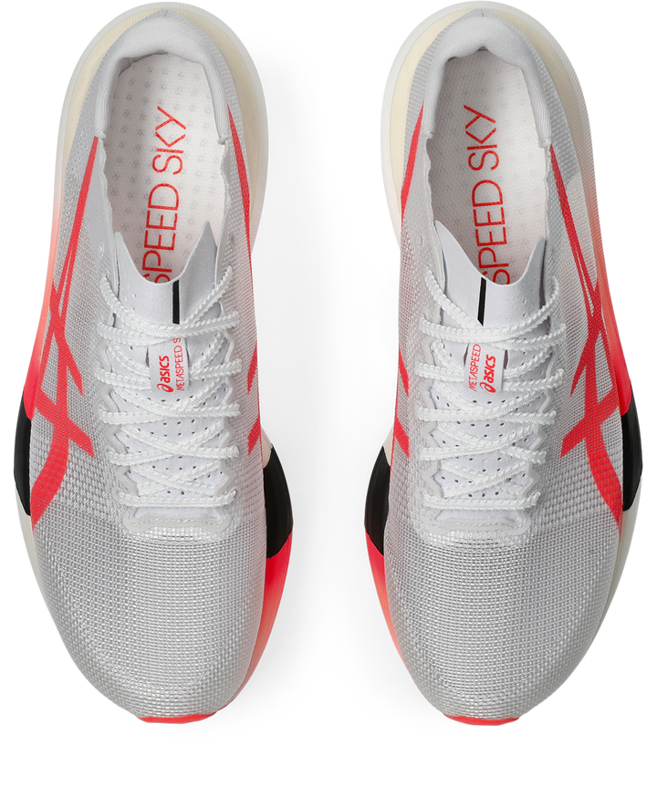 Asics Unisex Metaspeed Sky Tokyo - White/Flash Coral - Neutral - AW26