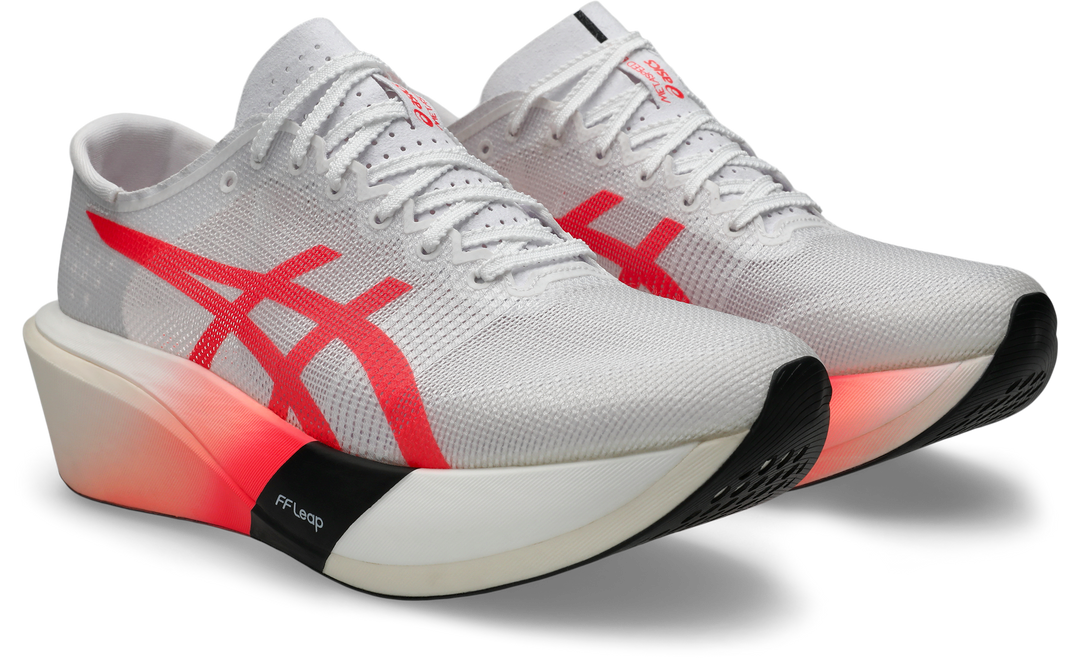 Asics Unisex Metaspeed Edge Tokyo - White/Flash Coral - Neutral - AW26
