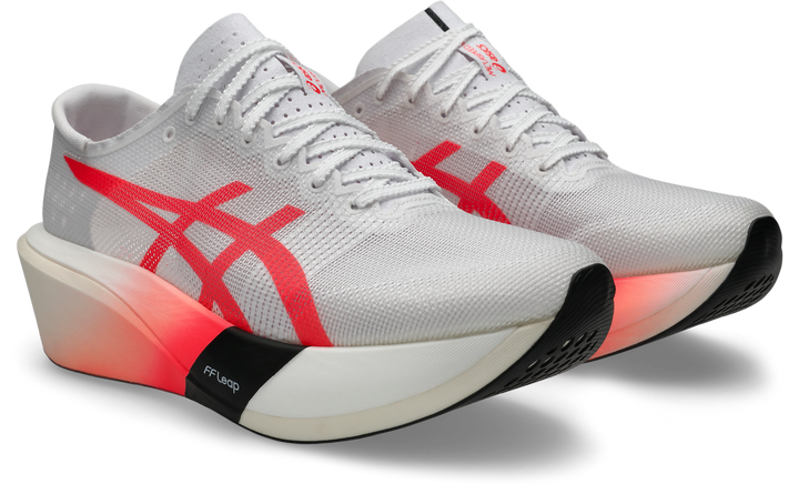 Asics Unisex Metaspeed Edge Tokyo - White/Flash Coral - Neutral - AW26