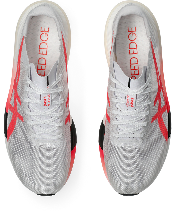 Asics Unisex Metaspeed Edge Tokyo - White/Flash Coral - Neutral - AW26