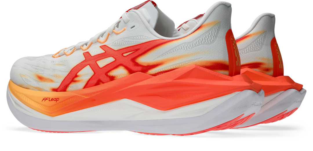 Asics Unisex Superblast 3 Ignite - White/Orange Glow - Neutral - AW26