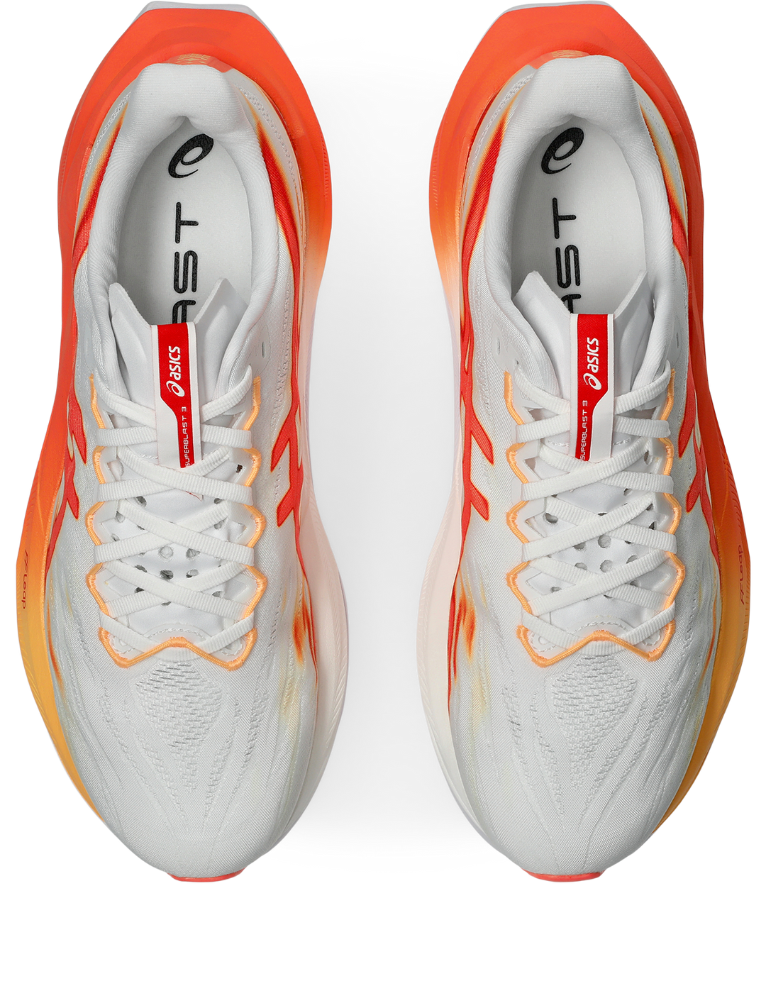 Asics Unisex Superblast 3 Ignite - White/Orange Glow - Neutral - AW26