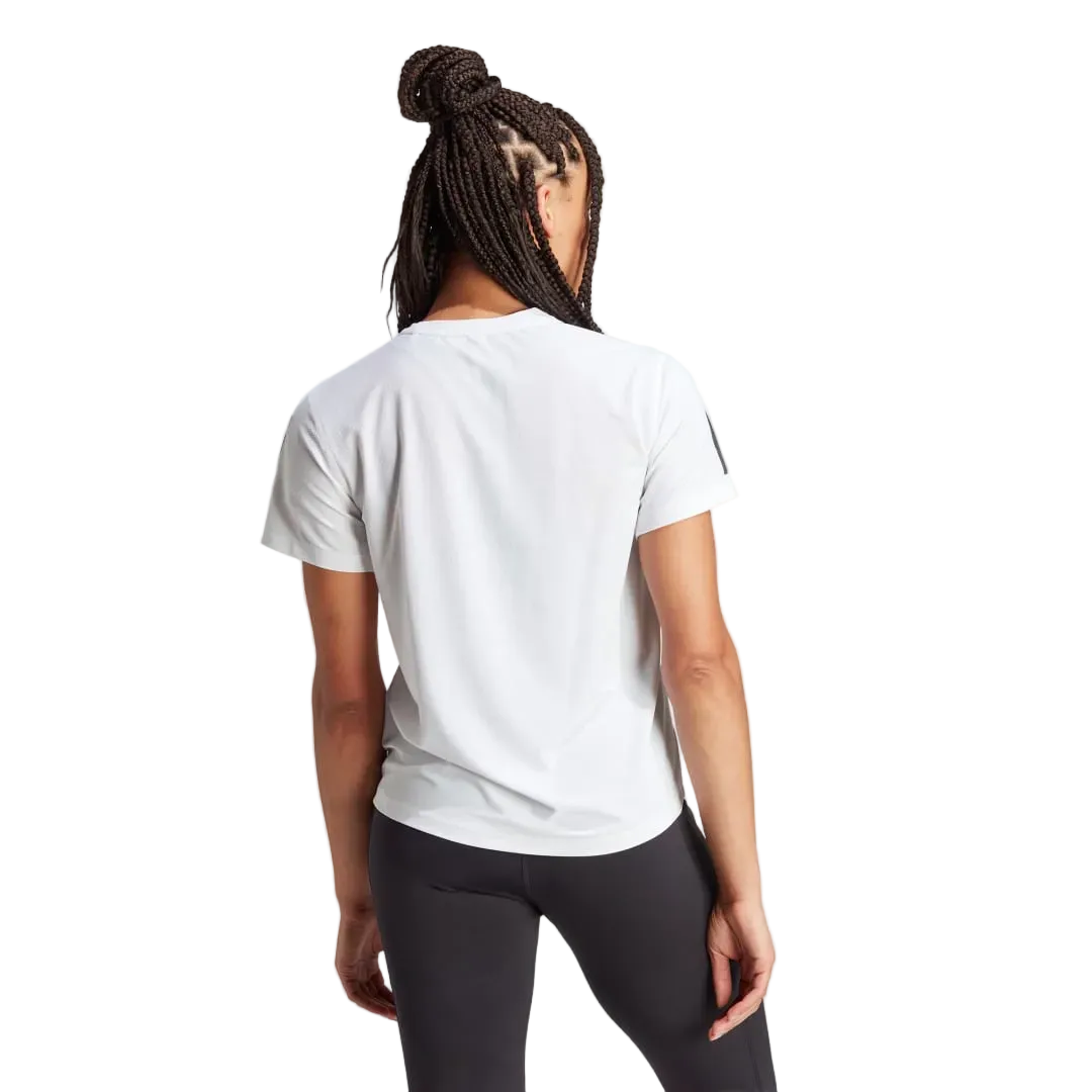 Adidas Womens Own The Run T-Shirt - White
