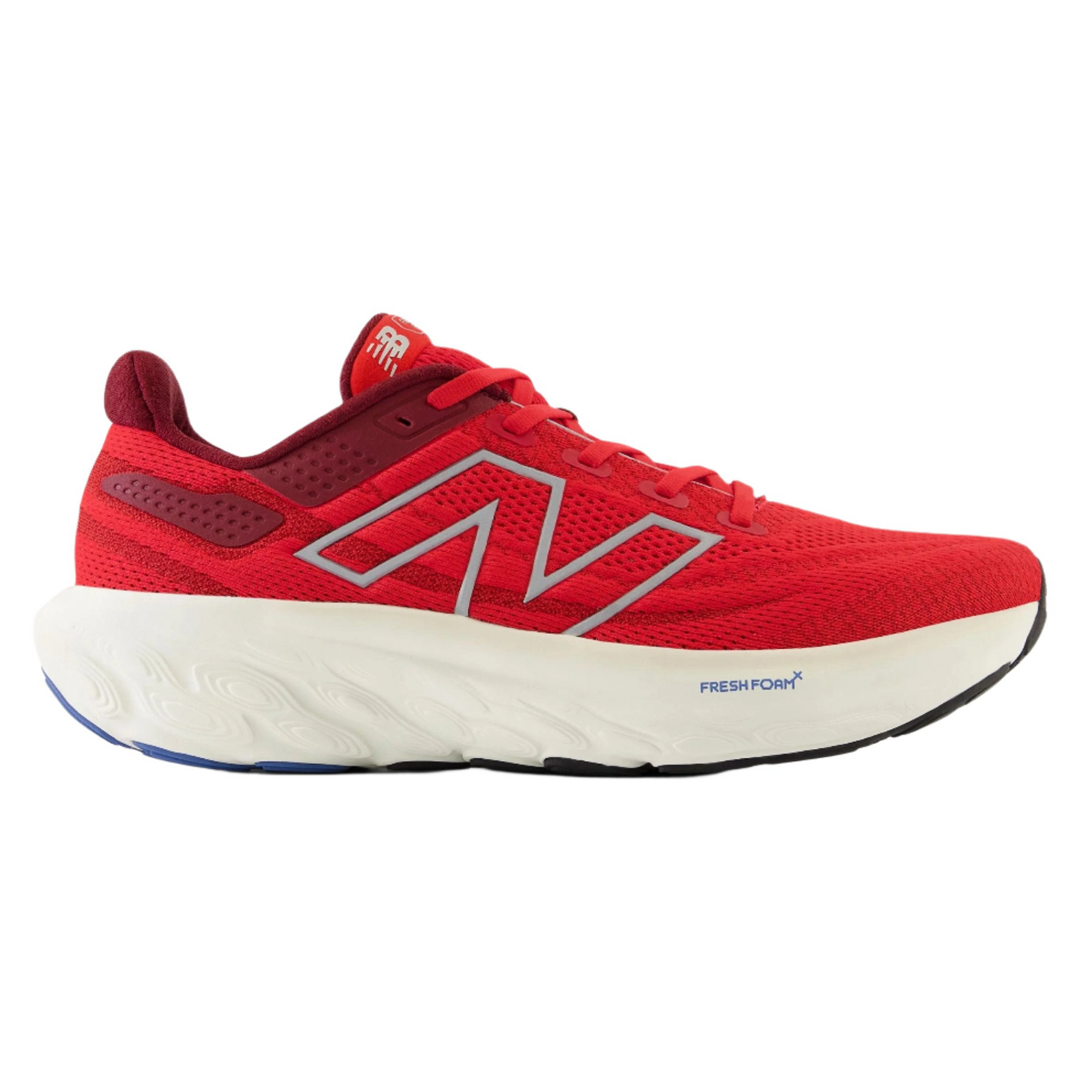 New Balance Mens 1080V13 True Red/Mercury Red/Silver Metallic Neut