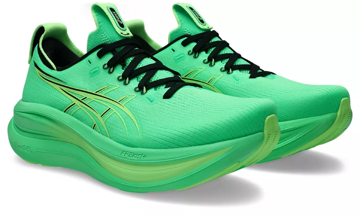 Asics Mens Gel Nimbus 28 - Vital Green/Illuminate Green - Neutral - SS26