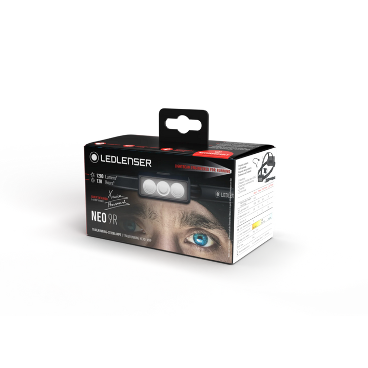 Ledlenser NEO9R LED Headlamp (1200) - Grey/Black