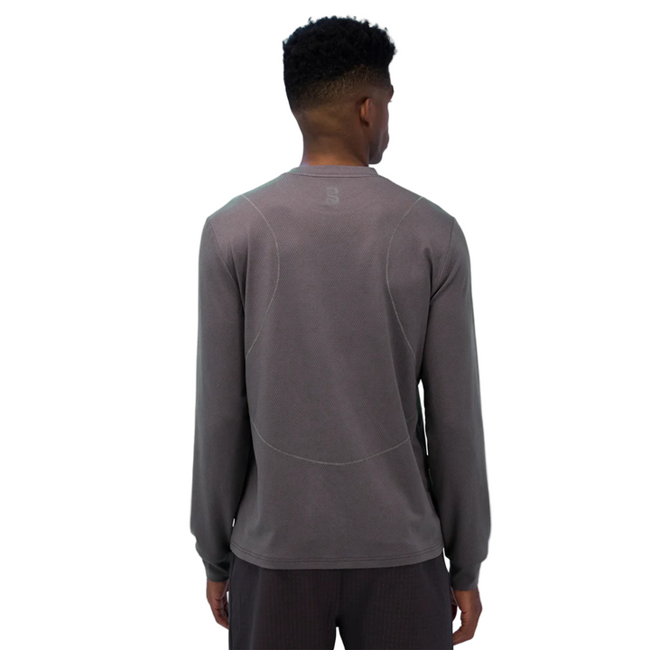 Bandit T-shirt à manches longues en micromesh Reflecto Stitch pour hommes - Haze - SS26