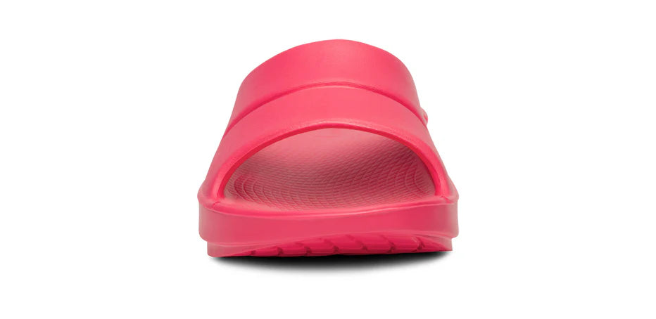 Oofos OOahh Womens Recovery Slide - Neon Berry