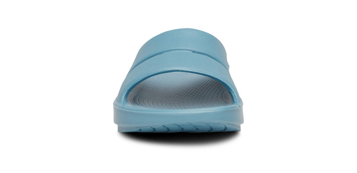 Claquette de récupération unisexe Oofos OOahh - Bleu océan - SS26